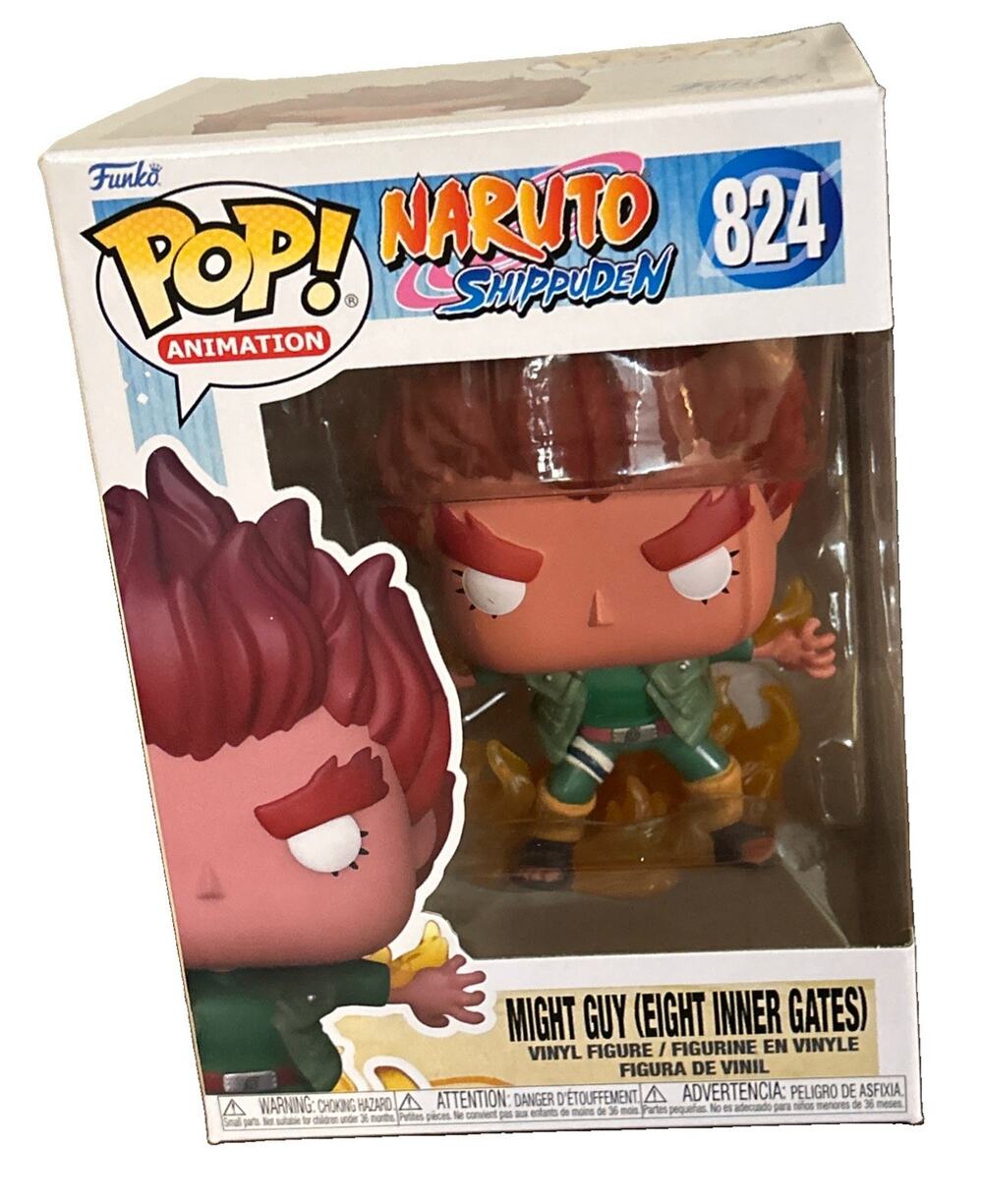 Funko Pop! Animation Naruto Shippuden Might Guy (Eight Inner Gates) #824 New